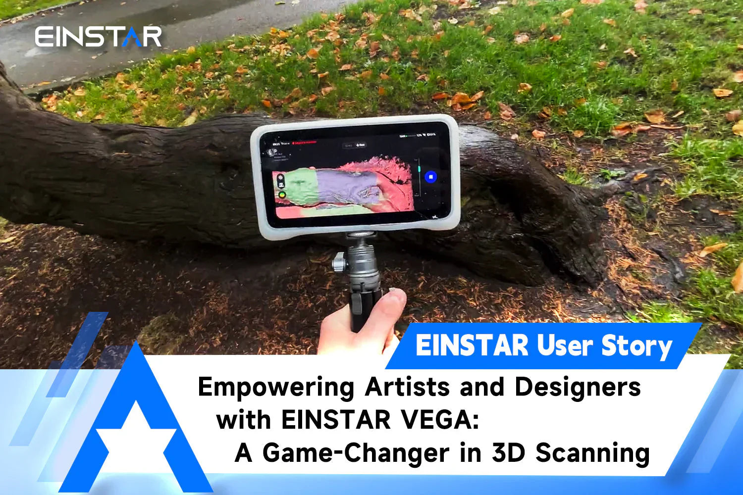 Empowering Artists and Designers with EINSTAR VEGA: A Game-Changer in 3D Scanning